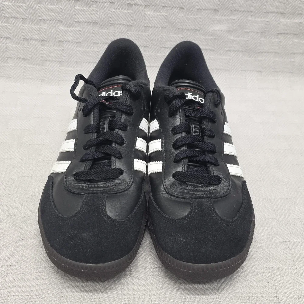 Adidas Samba Mens Size 6 Black White Leather Sneaker Trainer ART 036516